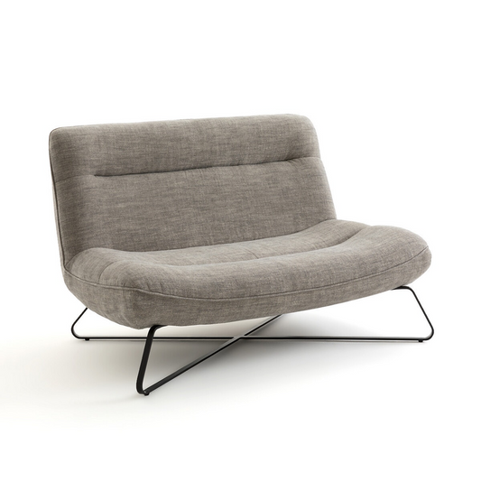 Light Luxury Single Sofa Chair, Nordic Iron Sofa